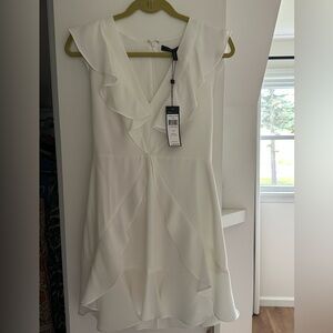 BCBG White Dress